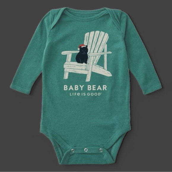 Life Is Good Other - 🌲Life Is Good Baby Bear Long Sleeve Onesie 3-6m